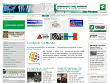 Tablet Screenshot of portale.lombardinelmondo.org